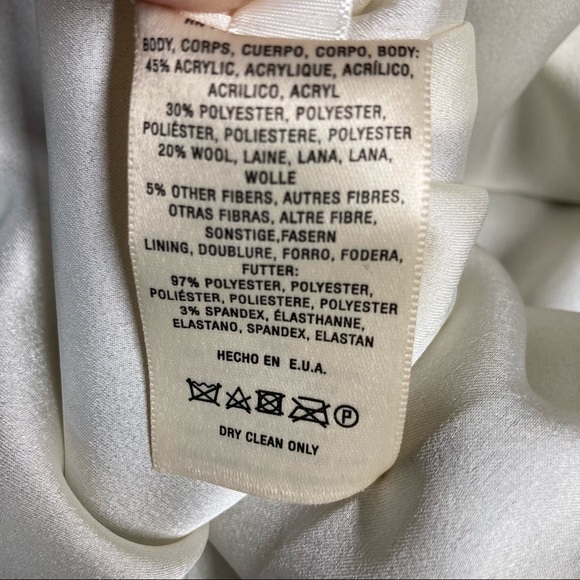 Anthropologie Paper Crown Gray Checkered Wool Blend Sleeveless Dress - Picture 5 of 10